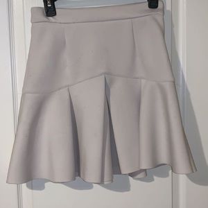 White circle skirt